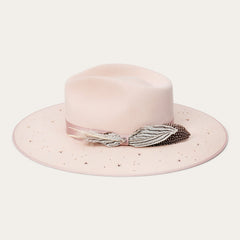 Night Sky Fedora Powder Pink | Stetson