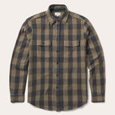 Buffalo Check Flannel Shirt Brown | Stetson