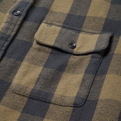 Buffalo Check Flannel Shirt Brown | Stetson