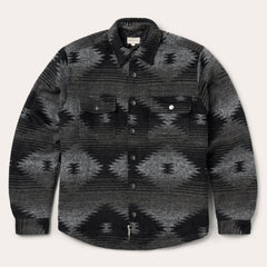 Southwestern Flannel Jacket Black | Stetson