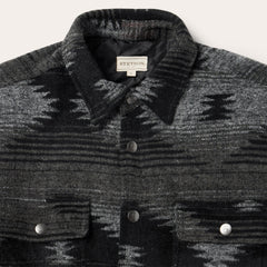 Southwestern Flannel Jacket Black | Stetson