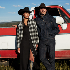 Raw Denim Trucker Jacket Blue | Stetson