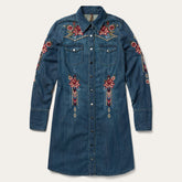 Lavish Denim Shirt Dress Blue | Stetson