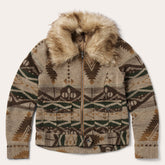 Southwestern Flannel Jacket Brown | Stetson