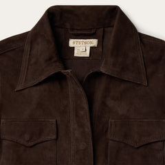 Lambskin Shirt Dress Brown | Stetson