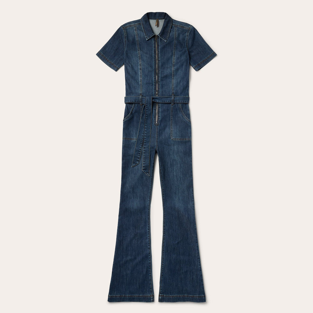 Dark Denim Jumpsuit Blue | Stetson