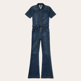 Dark Denim Jumpsuit Blue | Stetson