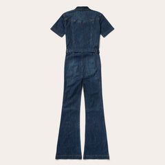 Dark Denim Jumpsuit Blue | Stetson