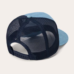 Washed Denim 1865 Patch Trucker Cap Blue | Stetson