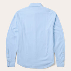 Pinpoint Oxford Shirt Blue | Stetson