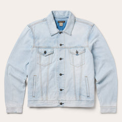 Light Denim Trucker Jacket Blue | Stetson