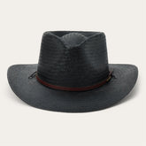 Belgrade Straw Outdoor Hat Black | Stetson