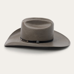 Kenton 10X Straw Cowboy Hat Grey | Stetson