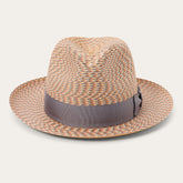 Emin Straw Fedora Quartz Mix | Stetson