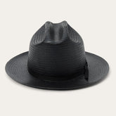 Open Road Straw Hat Black | Stetson