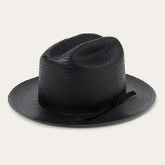 Open Road Straw Hat Black | Stetson