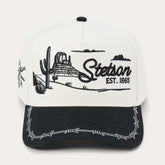 Landscape Trucker Hat Off White / Black | Stetson