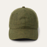 Linen Baseball Cap Olive | Stetson