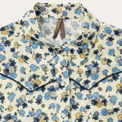 Field Flowers Print Shirt Yellow | Stetson