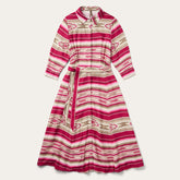 Scarlet Serape Midi Dress Red | Stetson