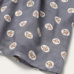 Horse Pennies Print Dress Grey | Stetson