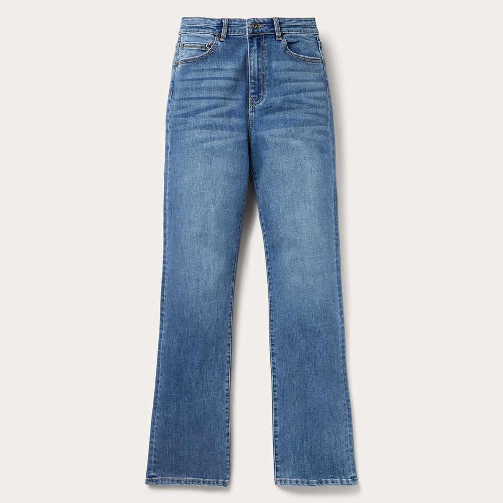 915 High Rise Straight Fit Jeans Blue | Stetson