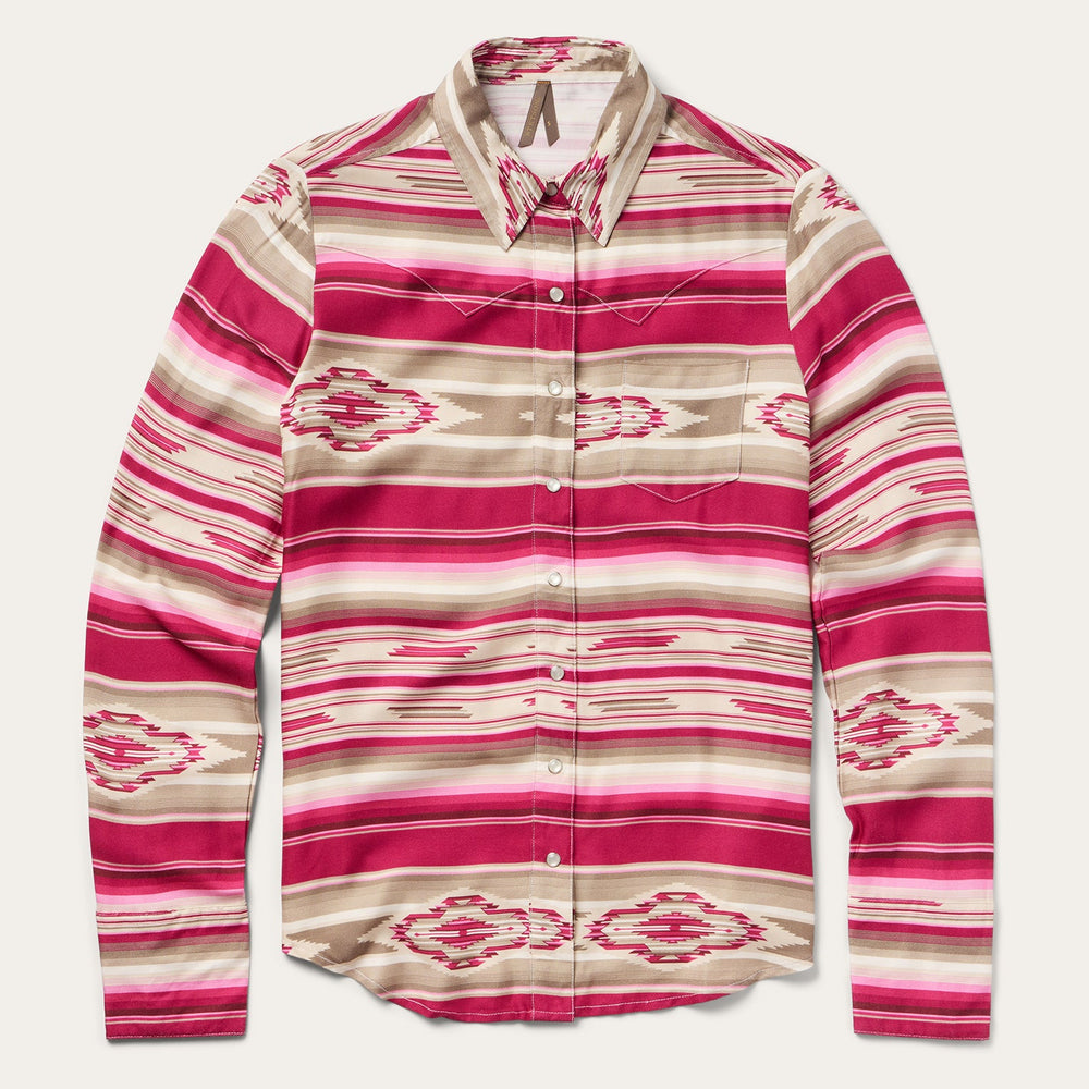 Scarlet Serape Western Shirt Red | Stetson