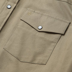 Olive Oxford Western Shirt Olive | Stetson