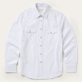 White Oxford Western Shirt White | Stetson