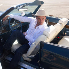 White Oxford Western Shirt White | Stetson