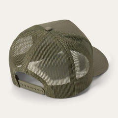 Bison Trucker Hat Olive | Stetson