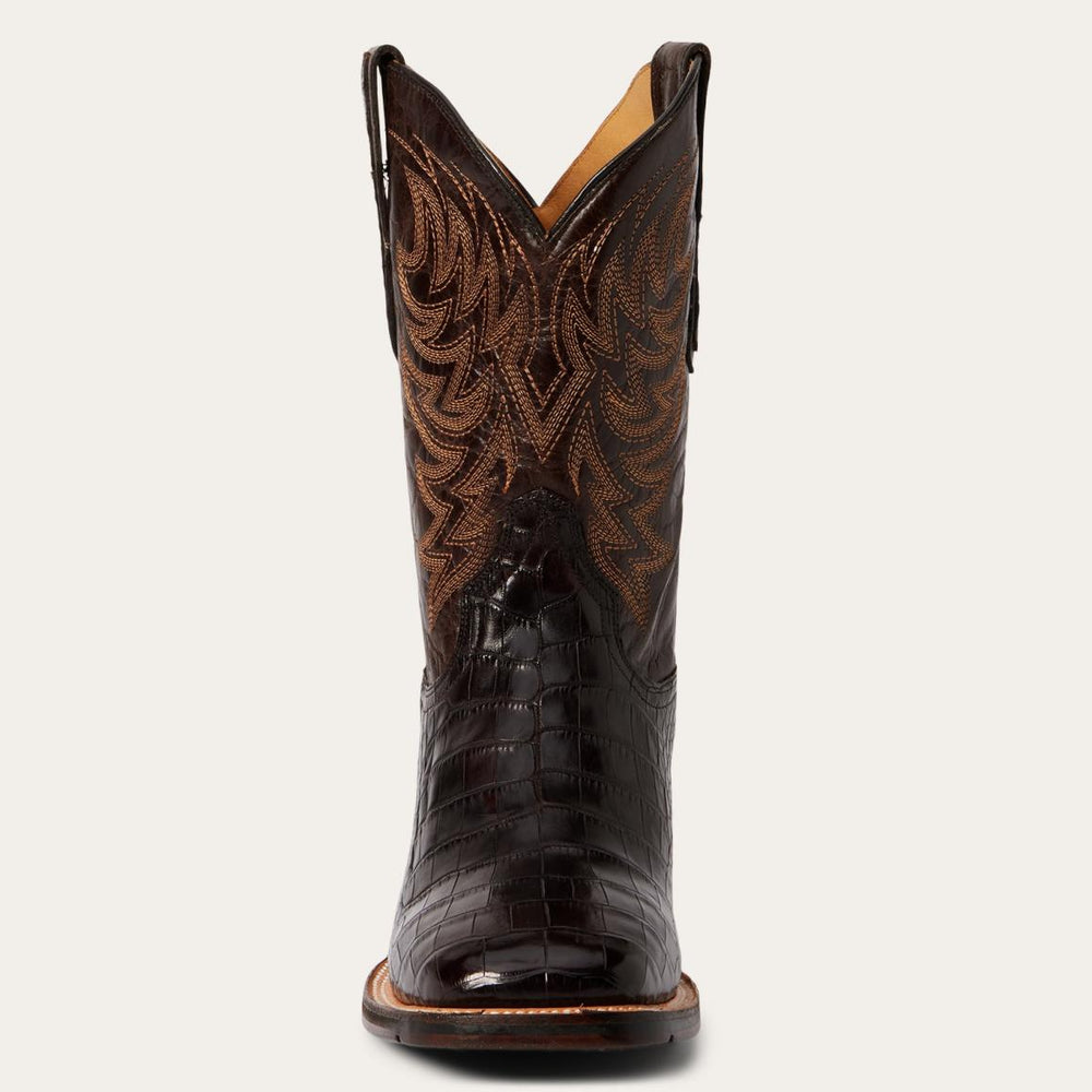 Aces Alligator Boot Brown | Men Stetson Exotics