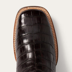 Aces Alligator Boot Brown | Men Stetson Exotics