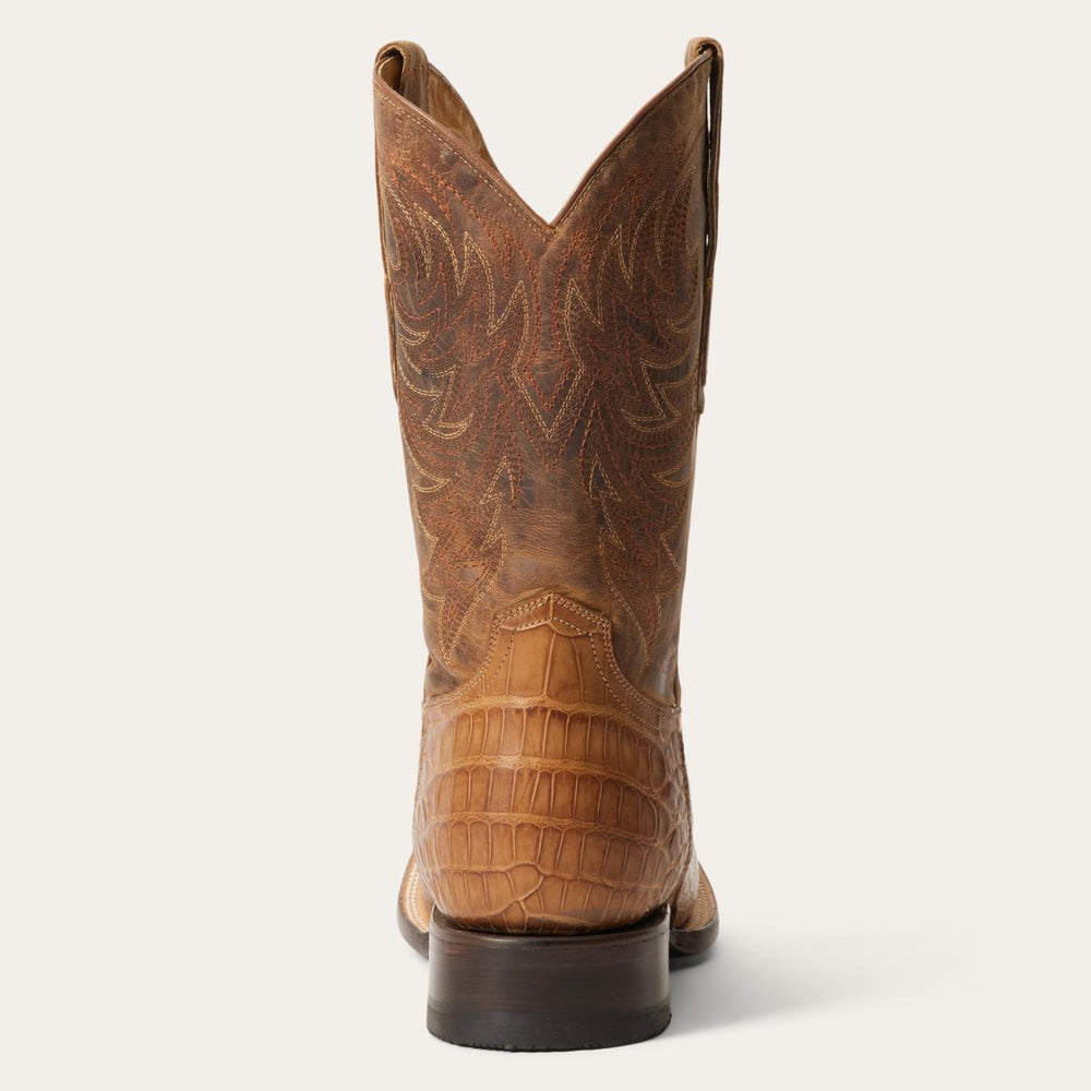 Aces Alligator Boots Brown | Men Stetson Exotics