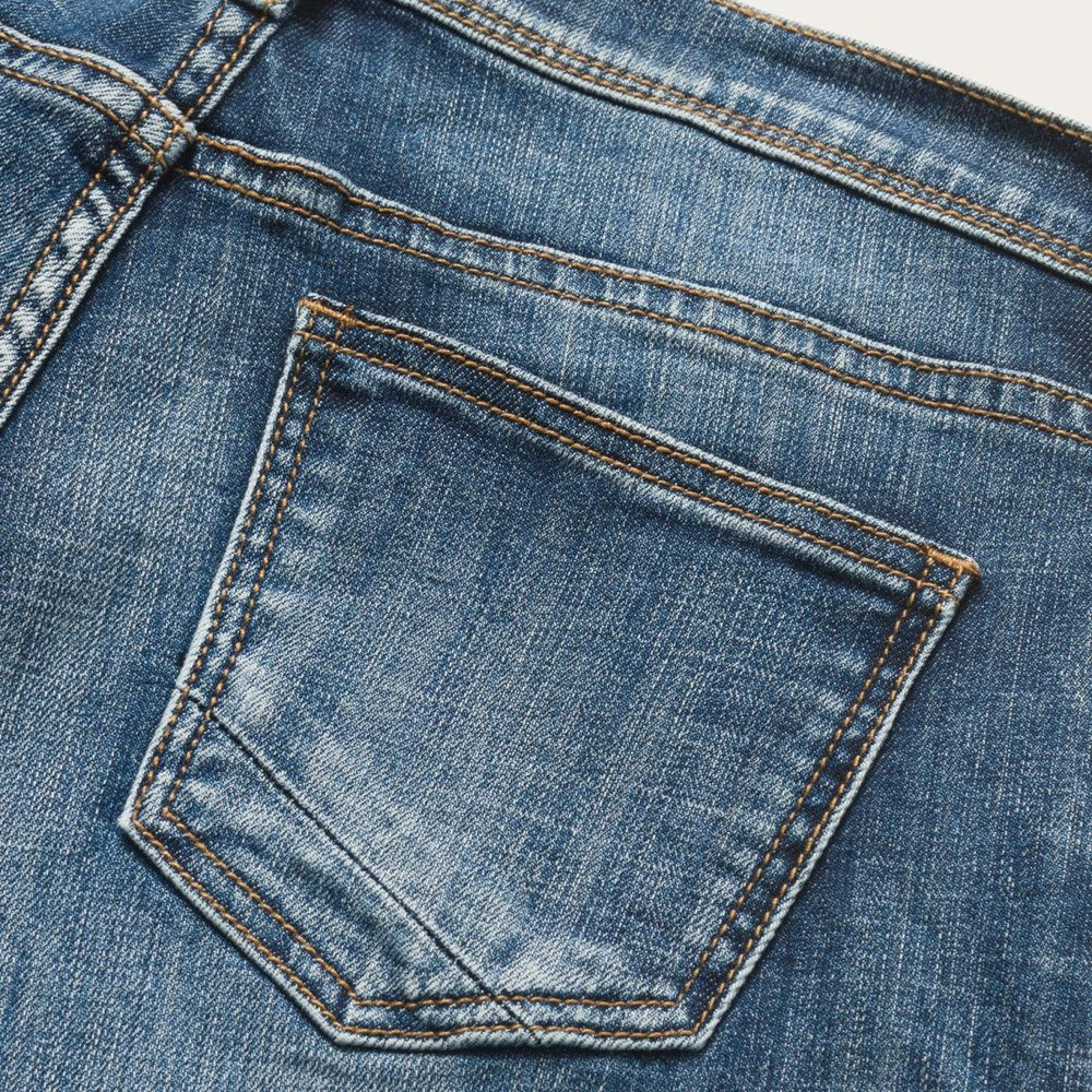 Ankle-Length Boyfriend Fit Jean Blue | Women Stetson Denim