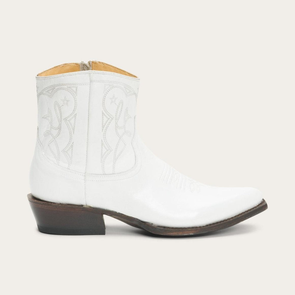 Annika Boots White | Women Stetson Shorties
