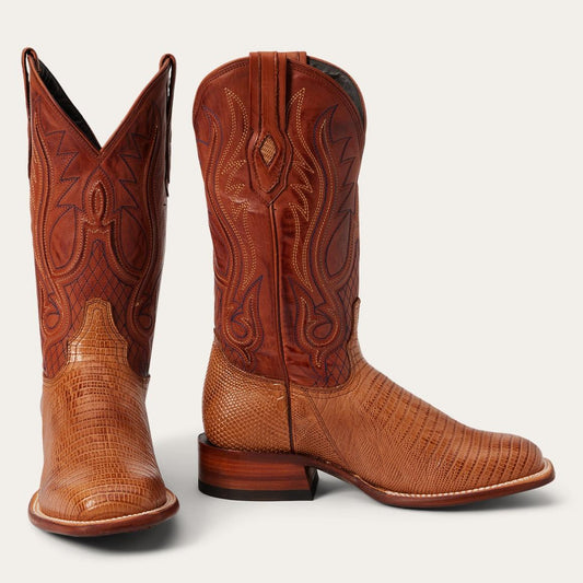 Arlington Teju Boot Tan | Men Stetson Western