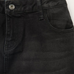 Black Denim 5-Pocket Skirt Black | Women Stetson Skirts & Shorts