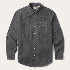 Black Diamond Shirt Black | Men Stetson Modern Cut