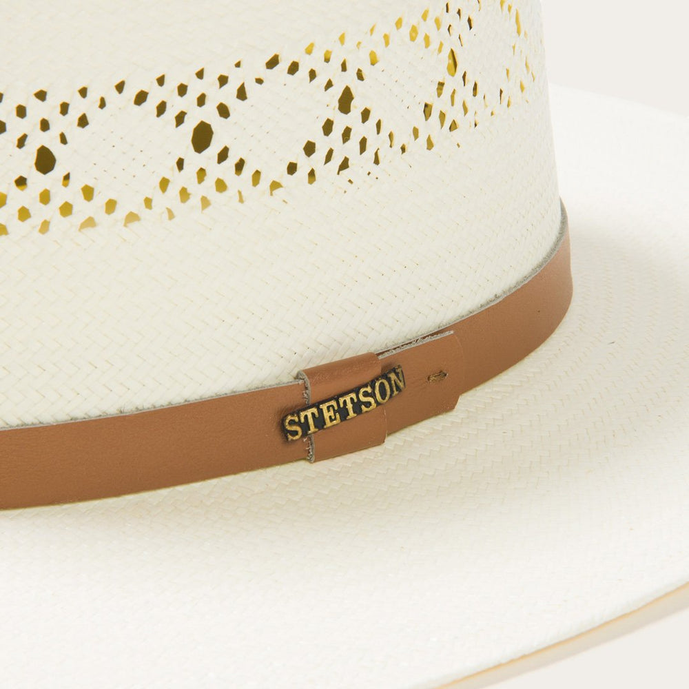 Brentwood Vented Straw Outdoor Hat Natural | Men/Women Stetson Outdoor