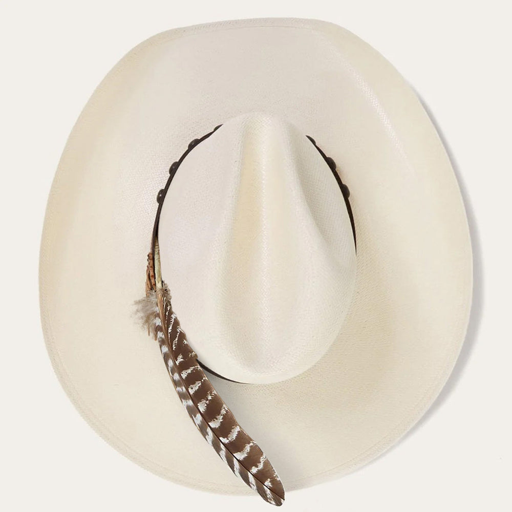 Broken Bow 10X Straw Cowboy Hat Natural | Men/Women Stetson Western