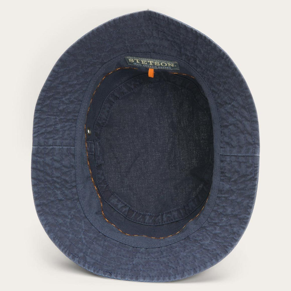 Bucket Delave Organic Cotton Blue | Men/Women Stetson Outdoor
