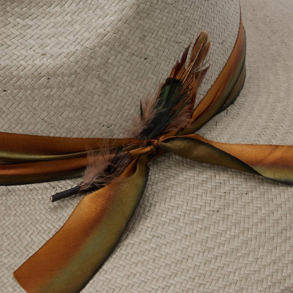 Caelus Straw Fedora Seafoam | Men/Women Stetson Fedora