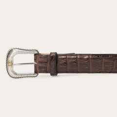 Caiman Western Tab Belt Cigar Classic | Men Stetson Belts
