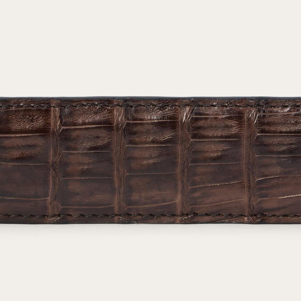 Caiman Western Tab Belt Cigar Classic | Men Stetson Belts