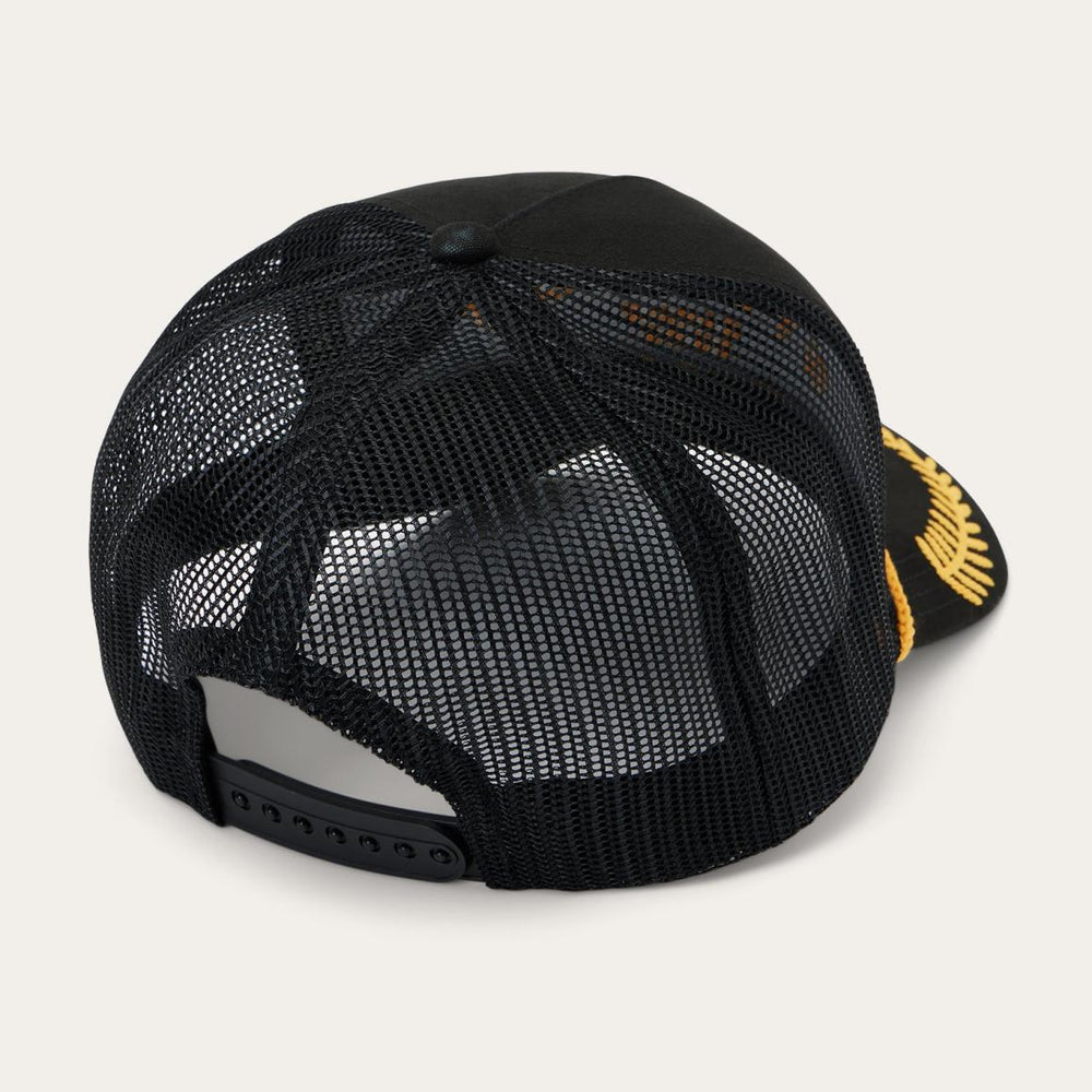 Captain Trucker Cap Black | Men/Women Stetson Caps & Truckers
