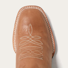 Casper Tan & Blue Matte Cowboy Boot Tan | Men Stetson Western