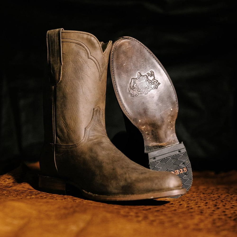 Cassidy Roper Boots Brown | Men Stetson Western