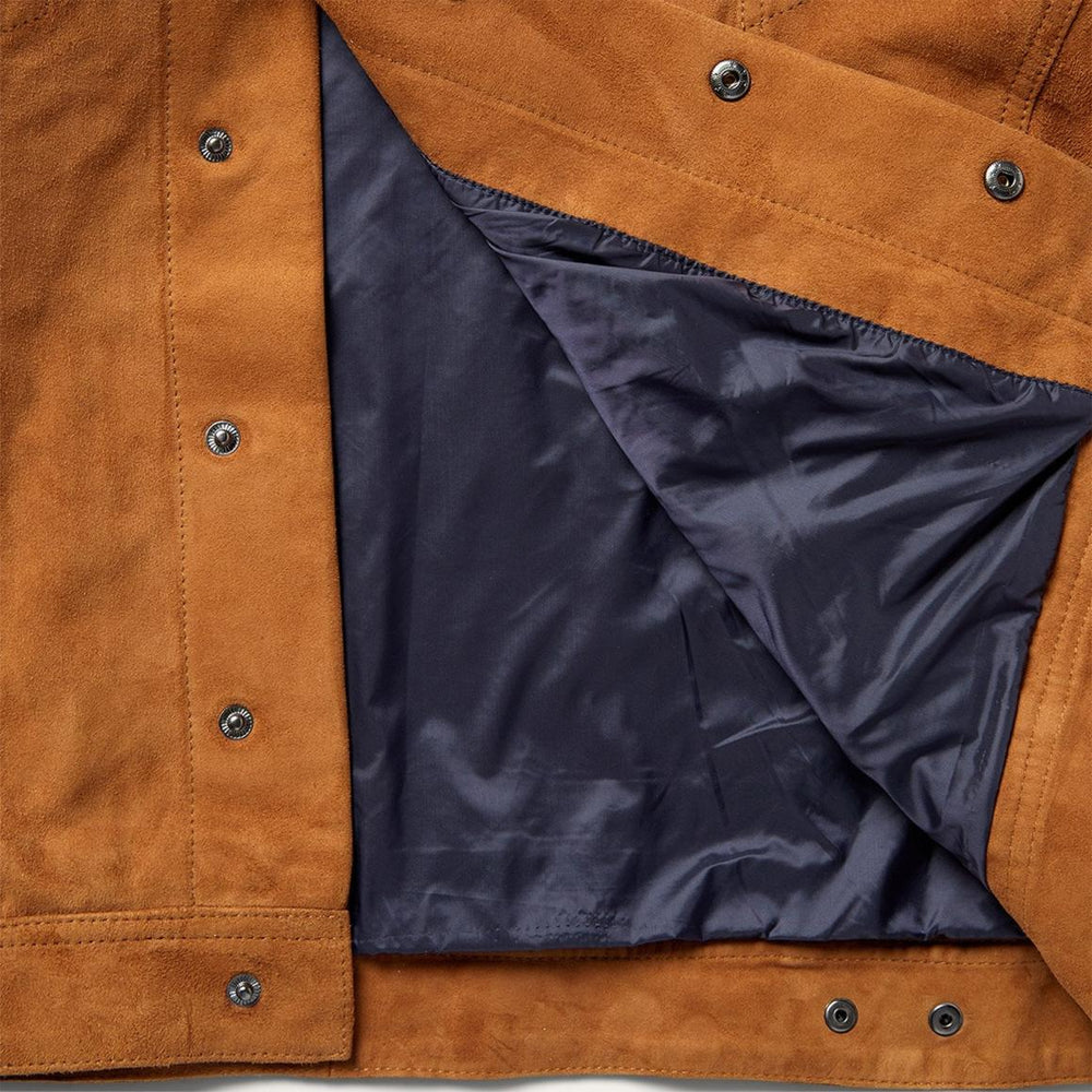 Classic Suede Jacket Tan | Men Stetson Jackets