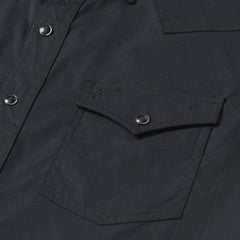 Classic Western Shirt In Black Black | Men Stetson Western Shirts